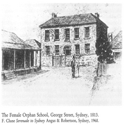 The Female Orphan school, George Street, Sydney, 1813